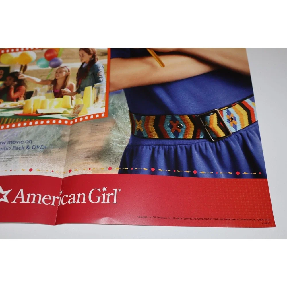 American Girl Doll Girl of Year 2013 Saige 2 Movie Book Wall Posters 18